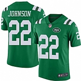 Nike Men & Women & Youth Jets 22 Trumaine Johnson Green Color Rush Limited Jersey,baseball caps,new era cap wholesale,wholesale hats